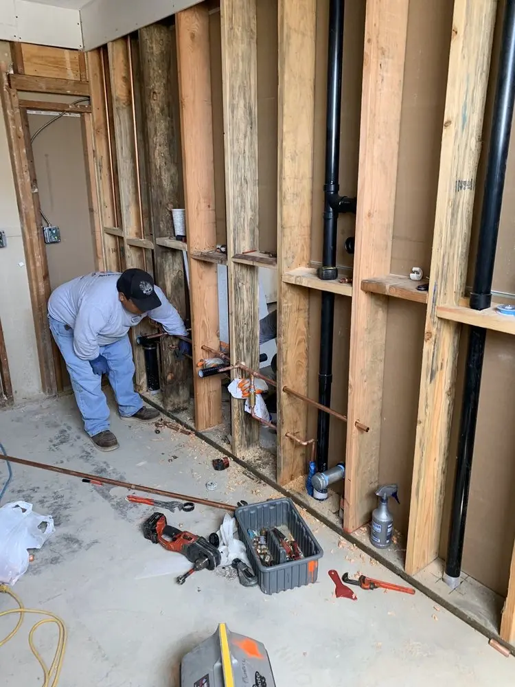 Commercial rough-in plumbing for Gas Line Repair in Balboa Island